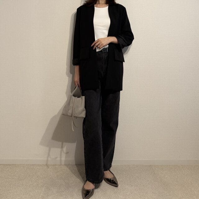 ジャケットを合わせれば通勤にも! ジャケットを合わせれば通勤にも!