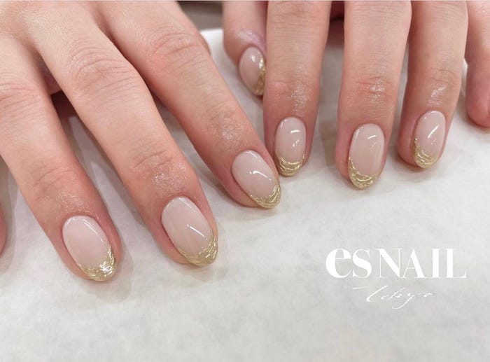 ミラーフレンチ(画像提供:esNAIL)