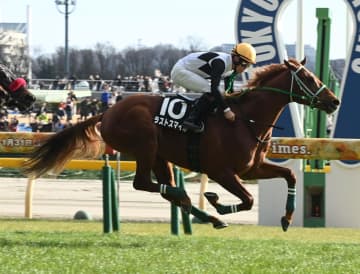 【セントポーリア賞】ラストスマイル 好位抜け出し勝利 本間師はクラシックの舞台見据える「ここをクリアできて、ひと安心」