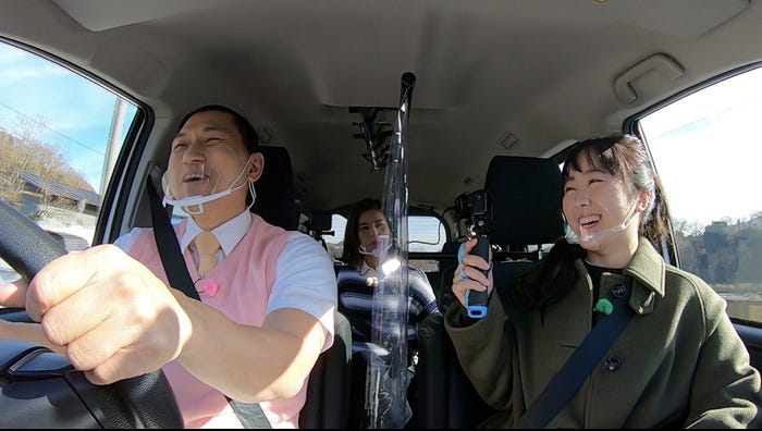 春日俊彰、本田望結 (C)TBS