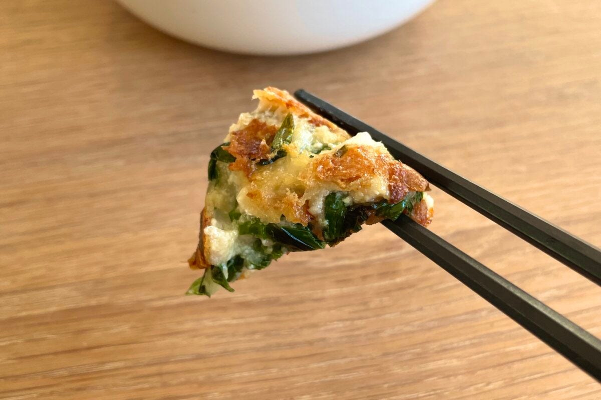 ロバート馬場　豆腐チヂミ