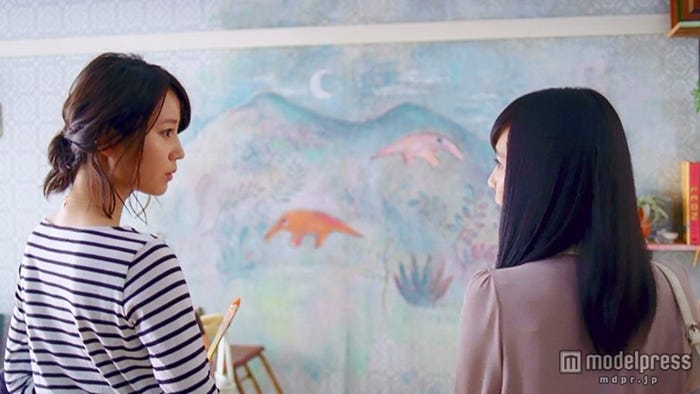 左より:堀北真希、生越千晴/新CM「続ドラマ・カスタマイズ」篇