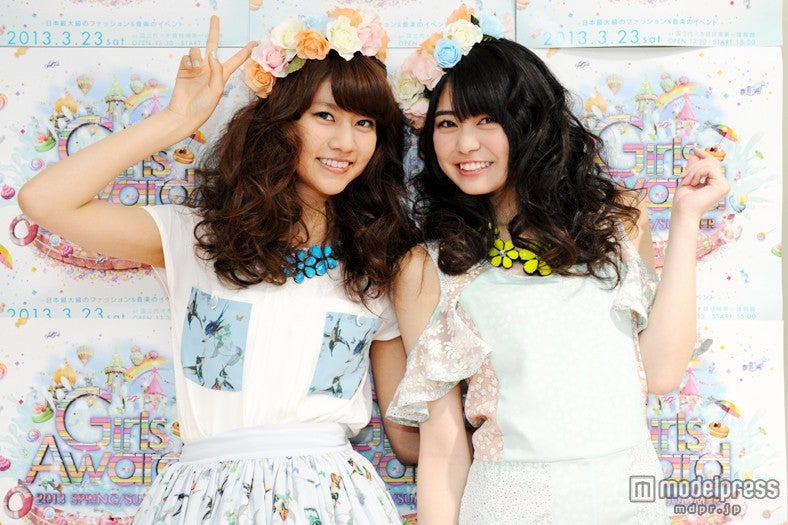 左から：阿部マリア、前田亜美