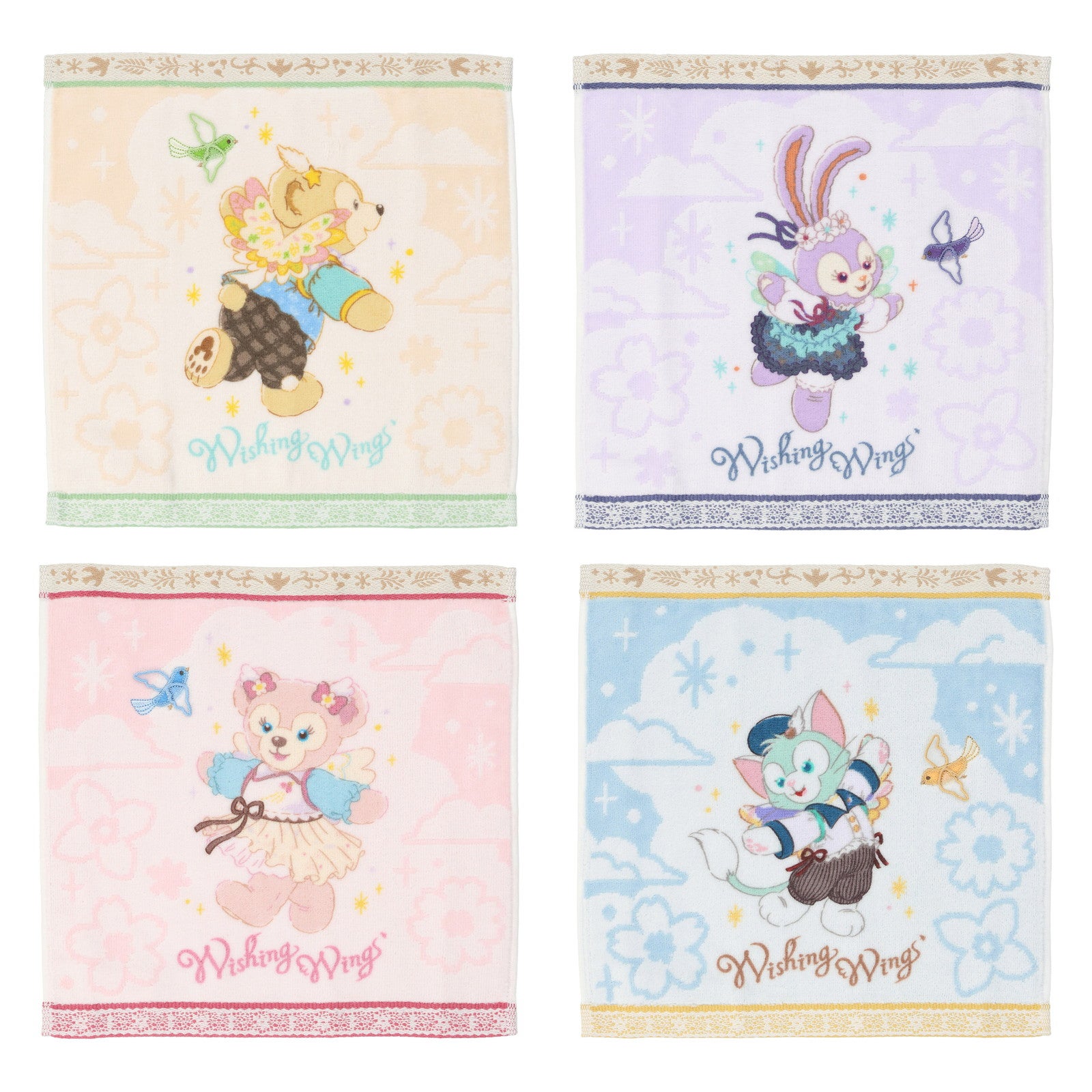 ミニタオルセット¥3,200（C）Disney