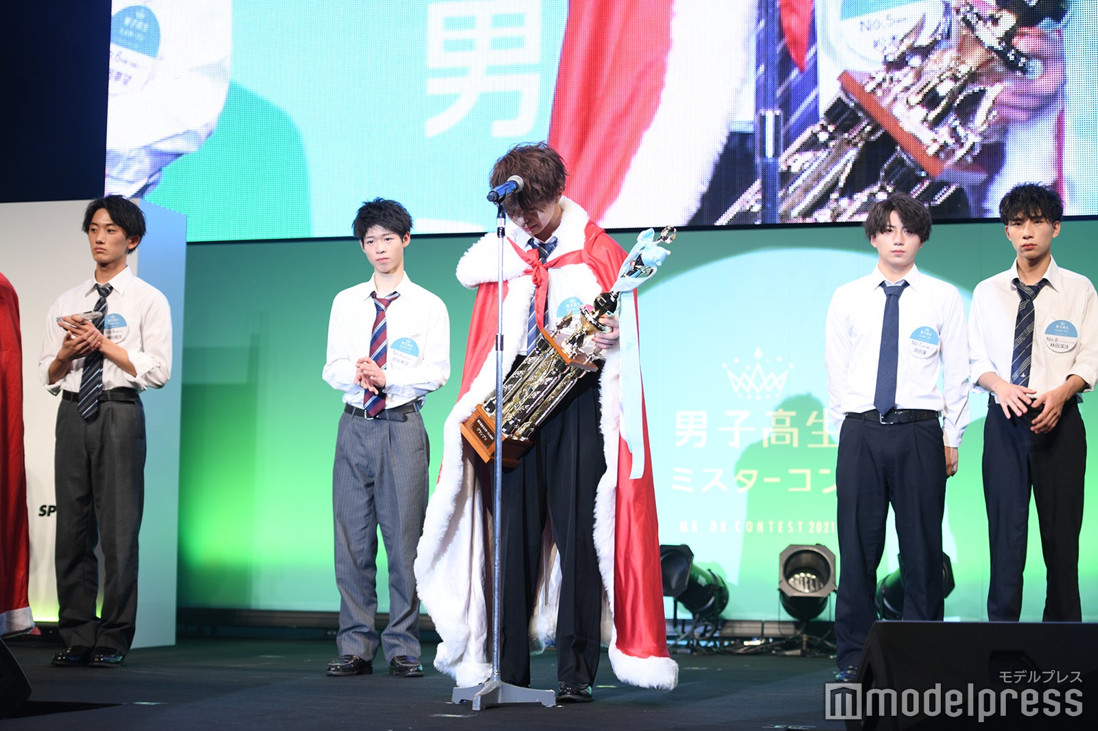 「男子高生ミスターコン2021」ファイナリスト（C）モデルプレス