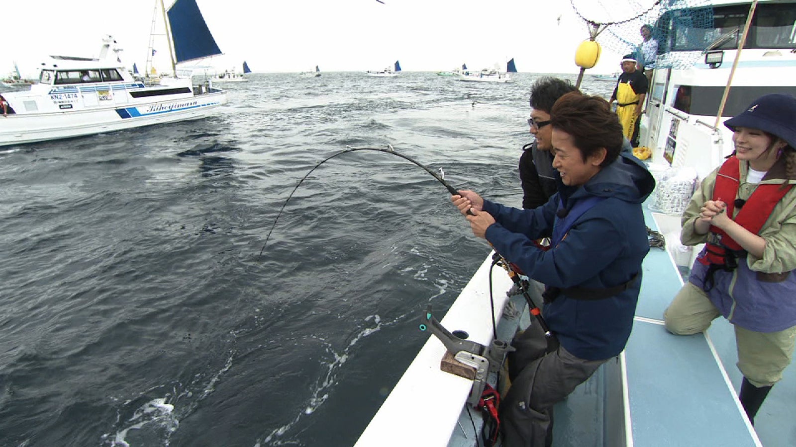 嵐・大野智、夢に挑戦　自身が操縦する船でマグロ釣り