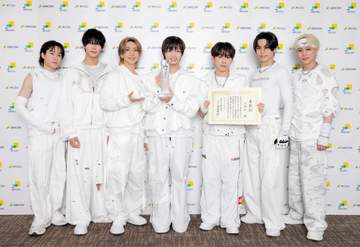 IMP．オリコン上半期ランキング新人1位 アーティスト別セールス4．1億円 グループ初の授賞式、影山拓也「一生忘れられない光景」