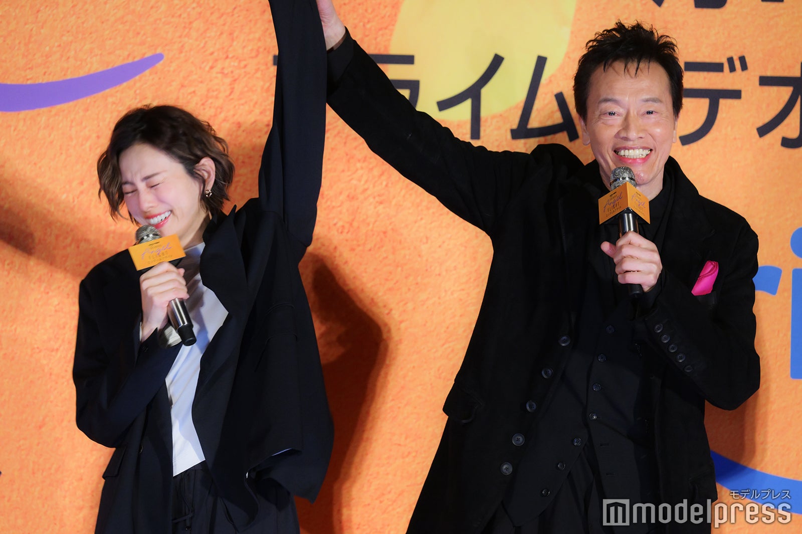 米倉涼子、遠藤憲一（C）モデルプレス