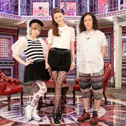 左から:きゃりーぱみゅぱみゅ、観月ありさ、又吉直樹/画像提供:関西テレビ