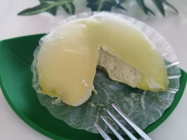 ぷるっぷる葛メロン割ったところ