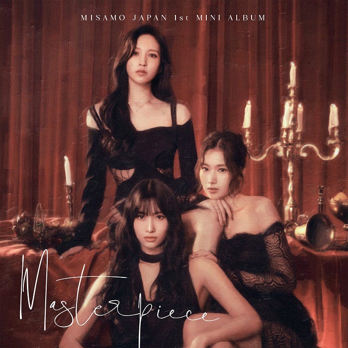 MISAMO「Masterpiece」通常盤(提供写真)