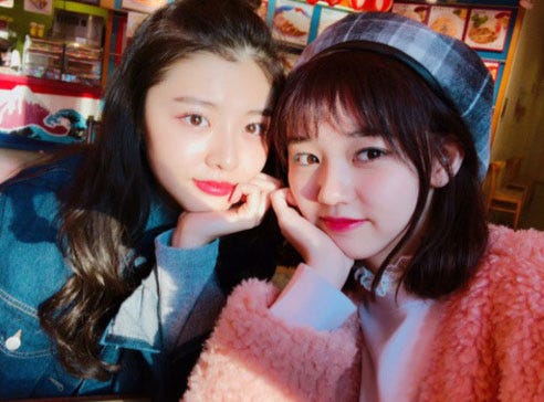 古畑星夏、江野沢愛美/江野沢愛美オフィシャルブログ(Ameba)より