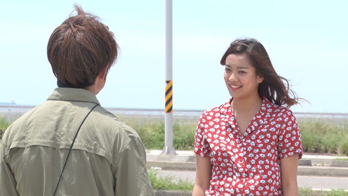 ハト胸、アスカ/「あいのり:Asian Journey」第11話より(C)フジテレビ