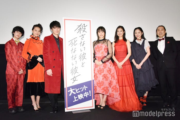 ゆうたろう、箭内夢菜、間宮祥太朗、桜井日奈子、恒松祐里、堀田真由、小林啓一監督(C)モデルプレス