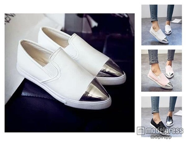 メタリックポインテッドトゥ「SACRAMENTO」2,354円（税込）