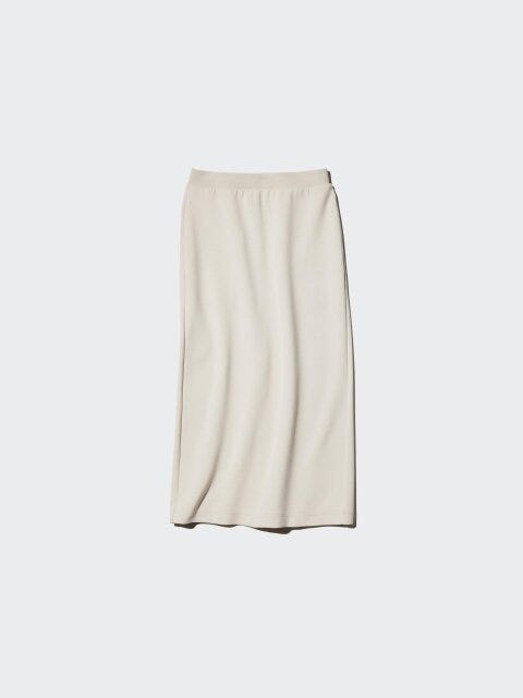 ドライスウェットナローロングスカート 2025秋冬ユニクロ大人女性おすすめドライスウェットナローロングスカート