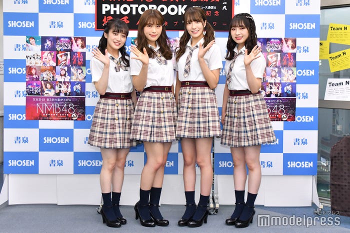 川上千尋、渋谷凪咲、小嶋花梨、東由樹(C)モデルプレス