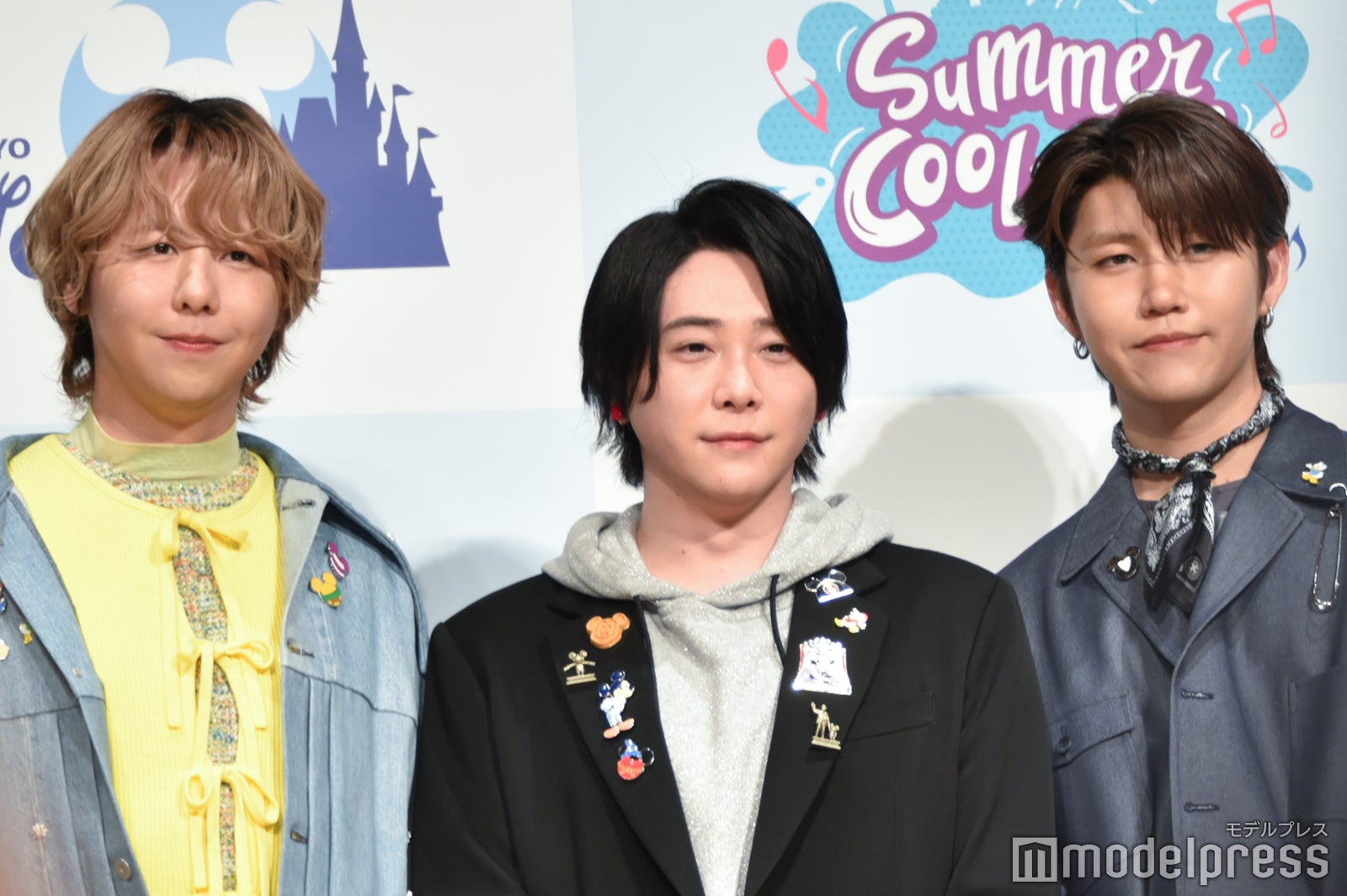 記者発表会に出席したMrs. GREEN APPLE／藤澤涼架、大森元貴、若井滉斗（C）モデルプレス