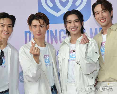 Snow Man向井康二、タイ祈願式登場 駆けつけたファンへ神対応&共演者に「ゴイゴイスー」伝授【Dating Game(仮題)】