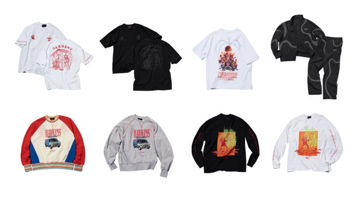 「STRANGER THINGS×.ENDRECHERI. in ZOZOTOWN」(提供写真)