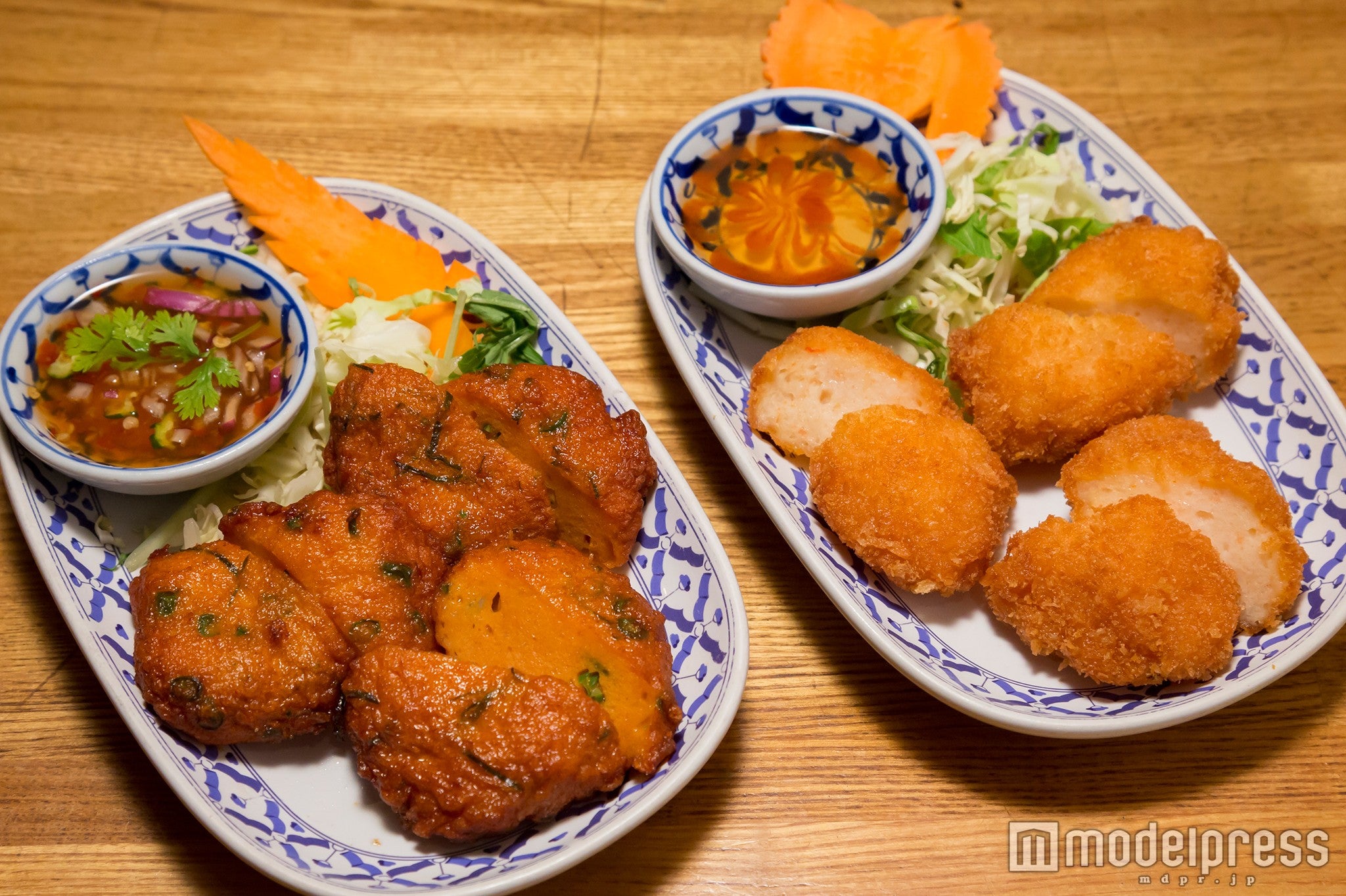 海老のさつま揚げと魚のさつま揚げ／画像提供：ダオタイ阿佐ヶ谷店