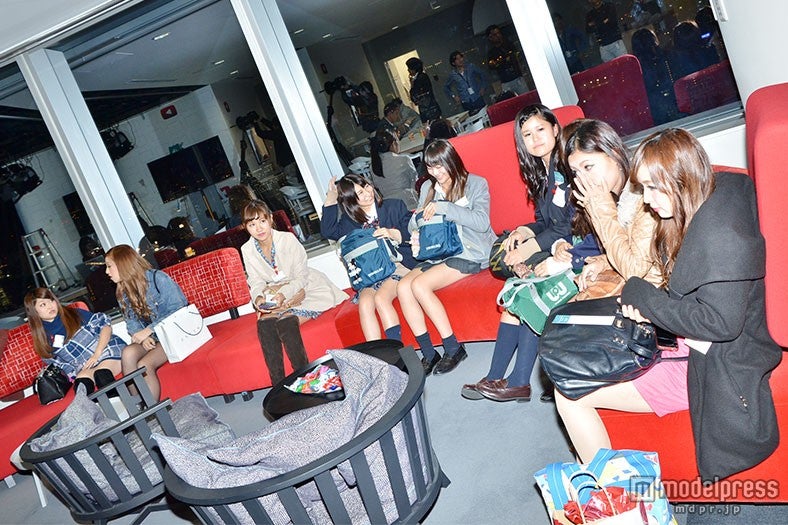 プリ撮影会の会場の様子