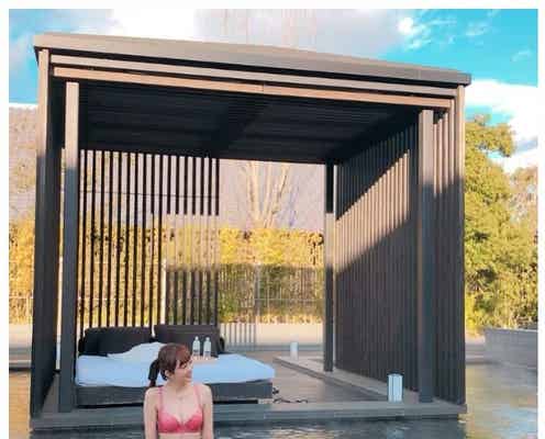 -10kgダイエット成功の菊地亜美、水着で美バストあらわ プライベートでの変化を明かす