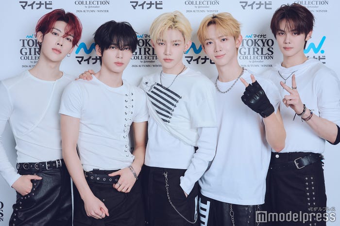 AND2BLE/リッキー、ハン・ユジン、ジャン・ハオ、ユ・スンオン、キム・ギュビン(C)モデルプレス