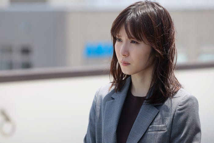 松岡茉優「最高の教師 1年後、私は生徒に■された」第1話より(C)日本テレビ