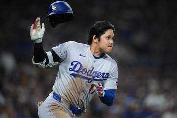大谷翔平 ヘルメット飛ばし激走！4戦連続マルチ、打率・272まで上昇 20日、1カ月ぶりリアル二刀流出場