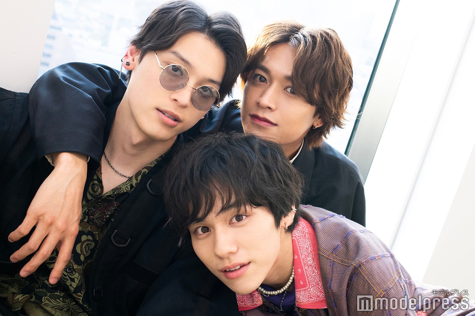 （時計回りに）松本大輝、井上想良、山下幸輝（C）モデルプレス