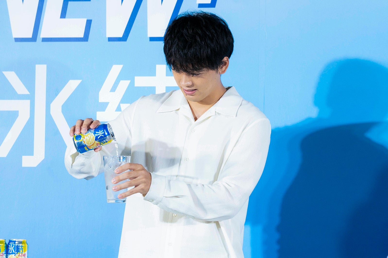 竹内涼真／新CM発表会より（提供写真）