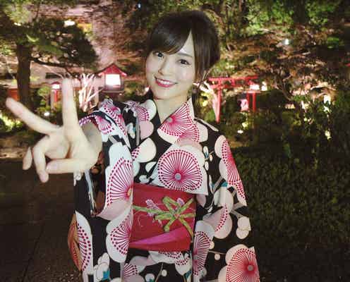 NMB48山本彩、24歳の誕生日 浴衣姿で抱負語る