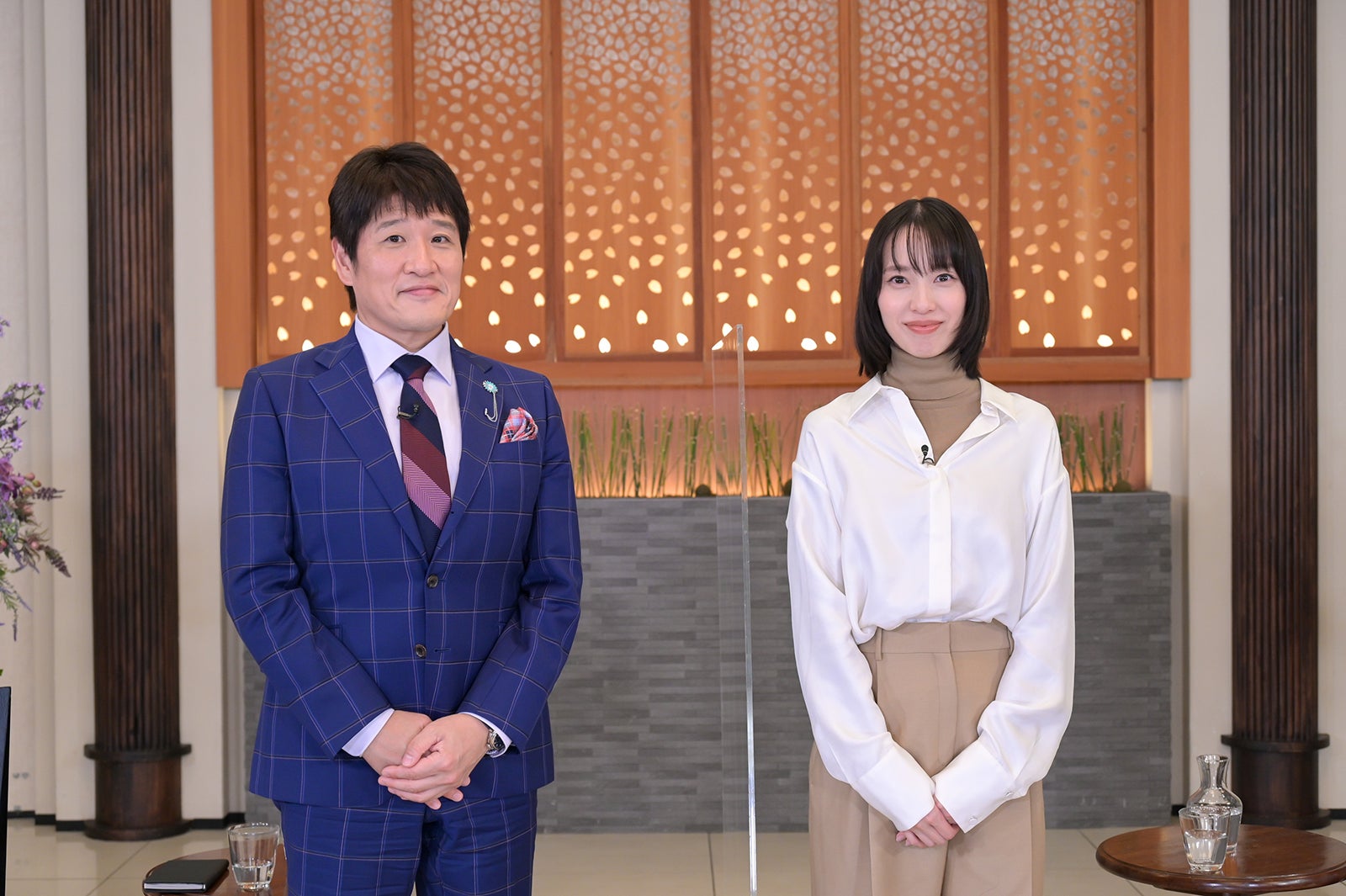 林修、戸田恵梨香（C）MBS