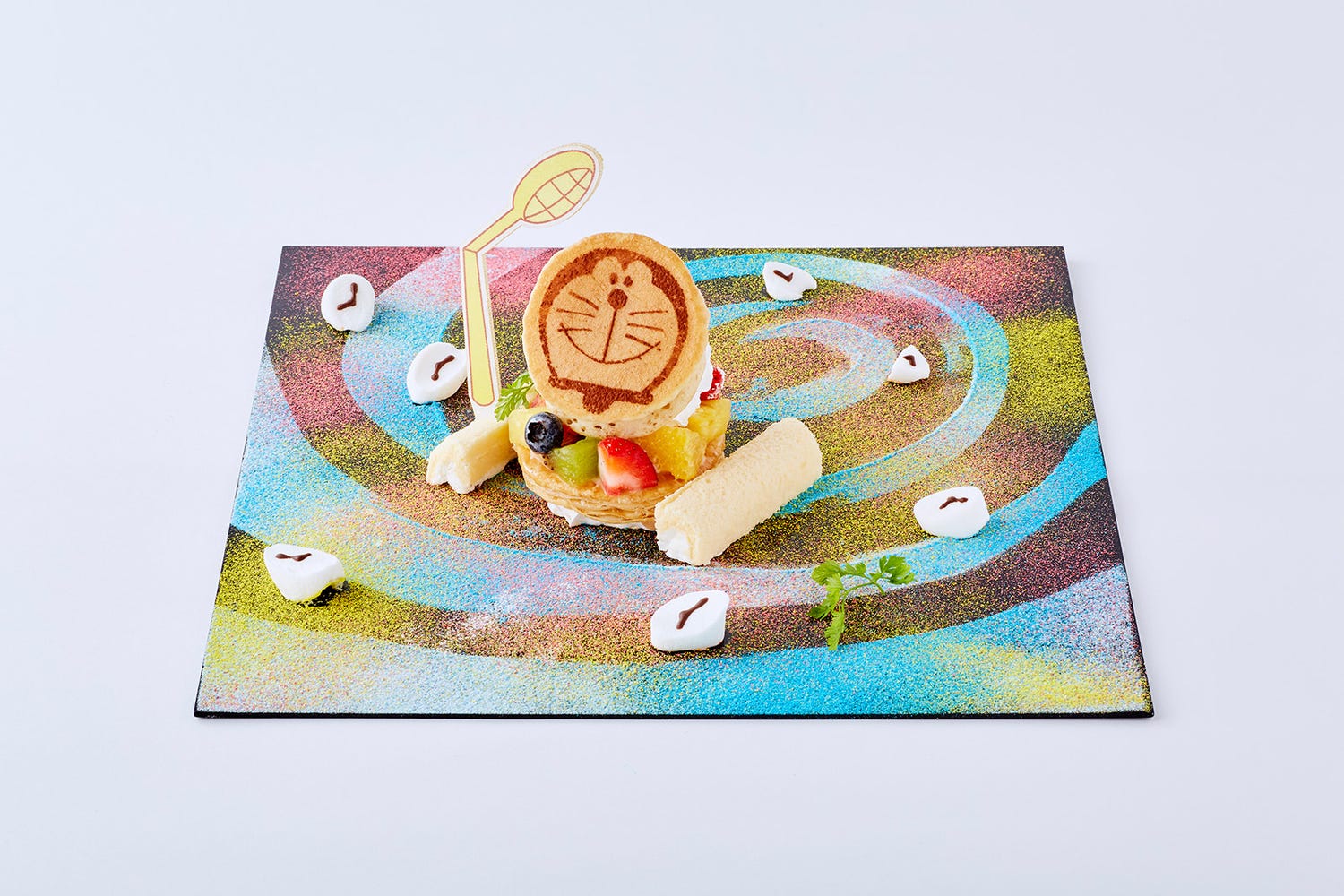 「ドラえもん展」コラボメニュー公開 タケコプター、どこでもドア…あのひみつ道具も食べられる!