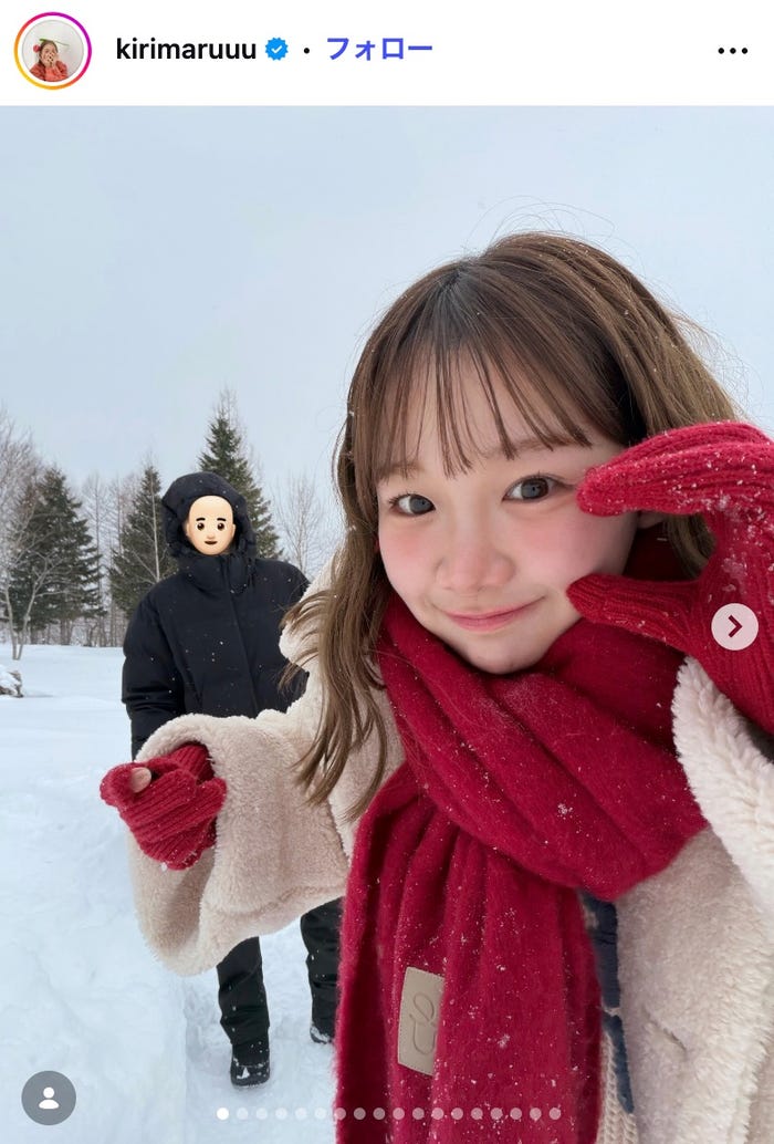 きりまるInstagramより
