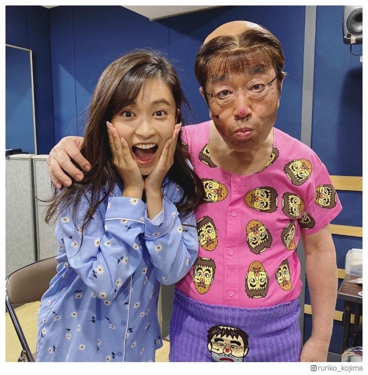 小島瑠璃子、志村けんさん“最後の変なおじさん”姿公開「一緒にお仕事が出来てほんっとに幸せでした」