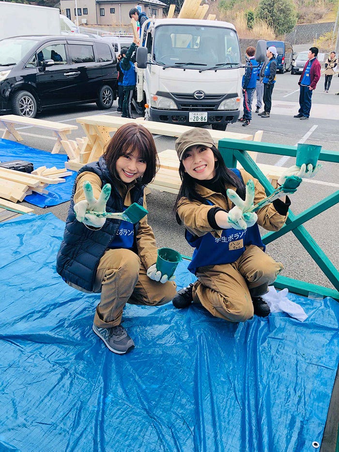 有村架純、知英(C)2019 WOWOW