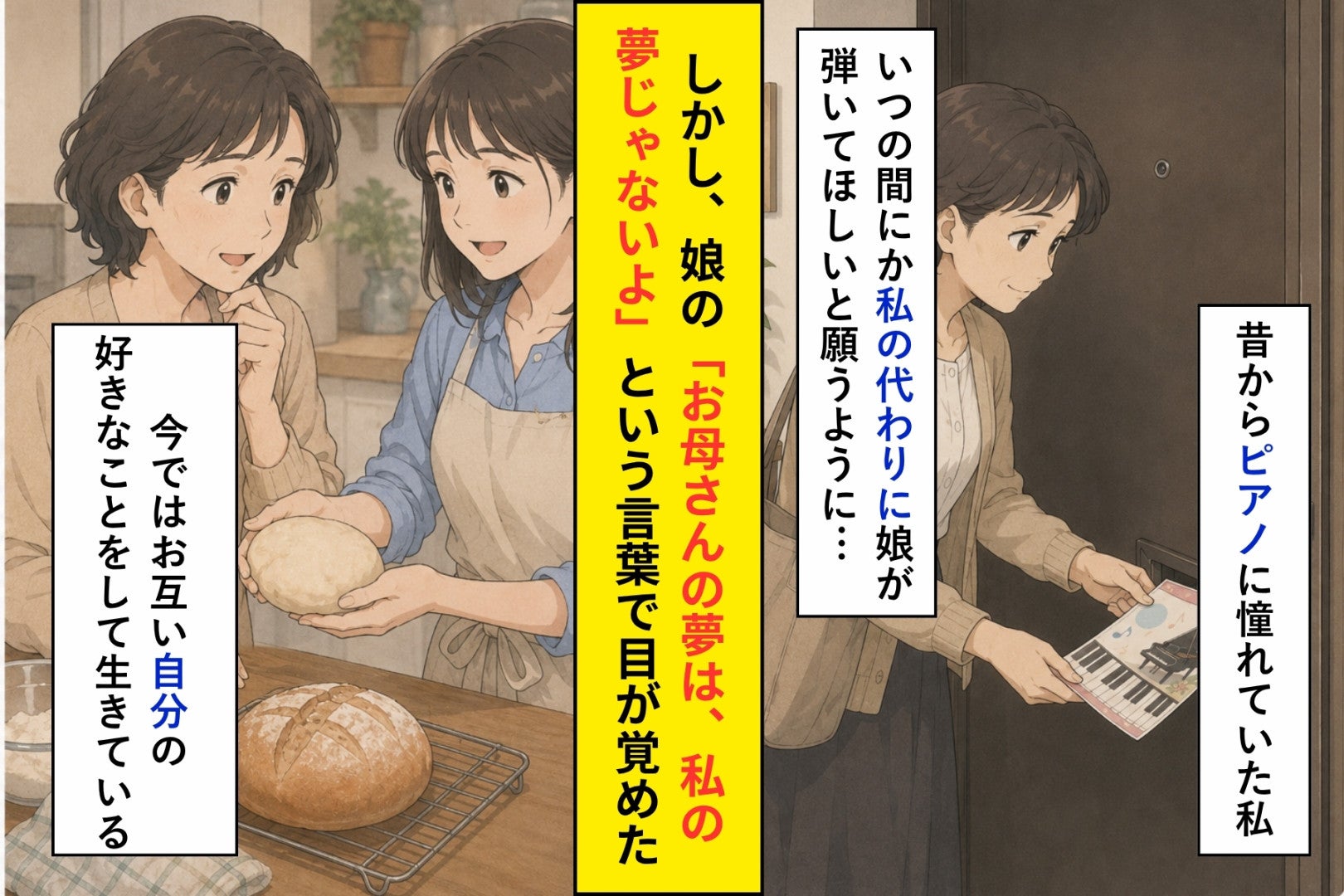娘のために選んだピアノ教室を断られ、私は自分の勘違いに気づいた