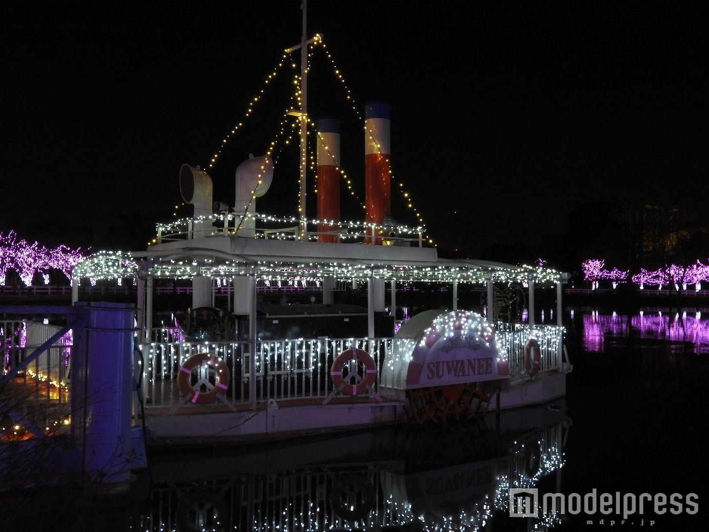 スワン STAGE（東ゲート～白鳥の池）／スワニー号昨年の様子／画像提供：東武動物公園