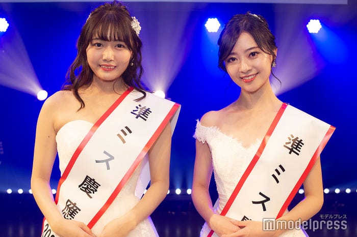 「ミス慶應」準グランプリ・吉永光来さん、豊福彩理奈さん (C)モデルプレス
