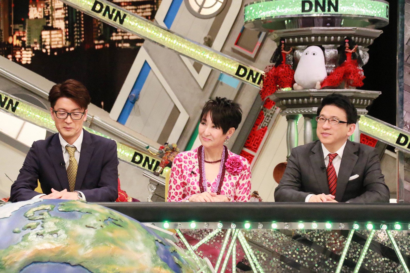 藤原成一、吉川美代子、齋藤孝（C）フジテレビ