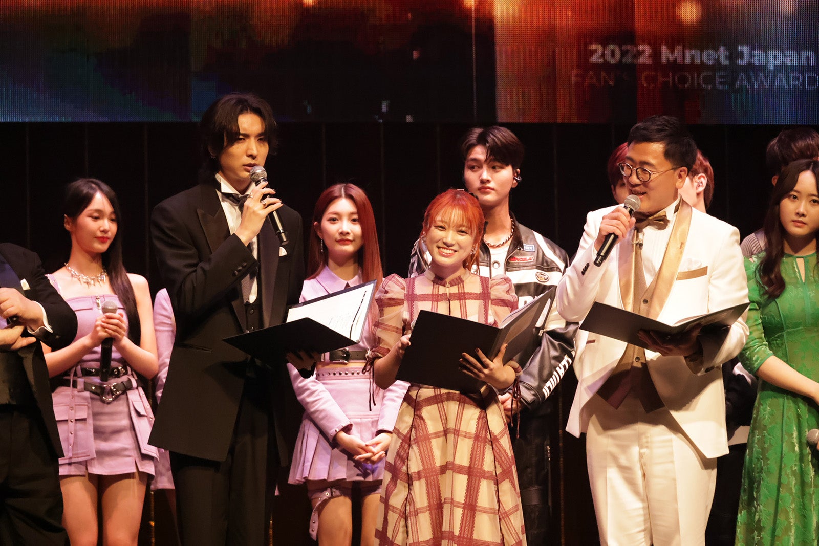 「2022 Mnet Japan Fan’s Choice Awards」の様子（C）CJ ENM Japan