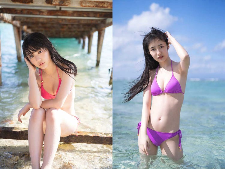 石橋蛍 水着 SUPER☆GiRLS阿部夢梨&長尾しおり、瑞々しいビキニ姿 同時に1st写真集発表 - モデルプレス