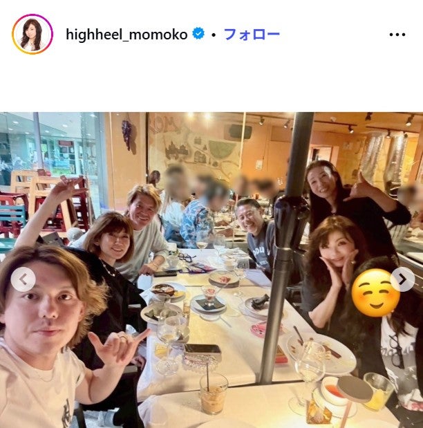 ハイヒール・モモコInstagramより