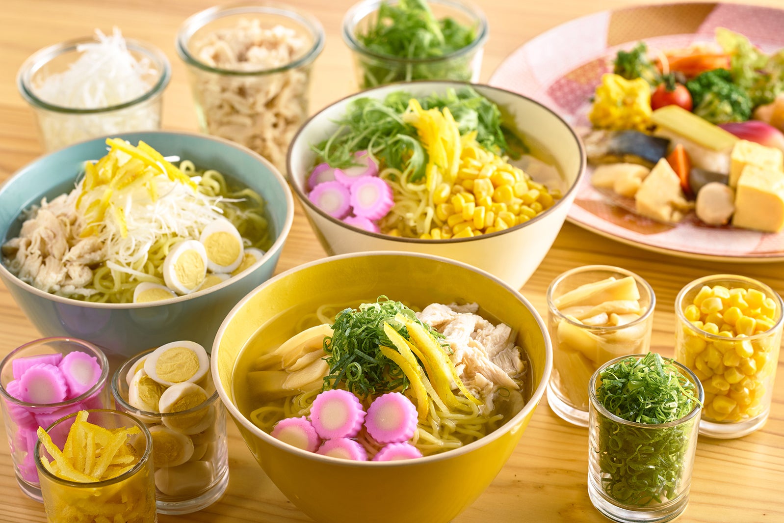 【朝食】ゆず塩ラーメン　×　「ゆずしぼり」（提供画像）