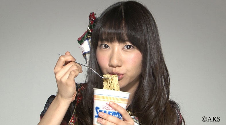柏木由紀／カップヌードル「AKB48ふ～ふ～ムービー」