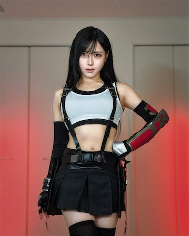 「再現度高すぎ」フォロワー700万人インフルエンサーが魅せた『FF7』ティファにファン歓喜 