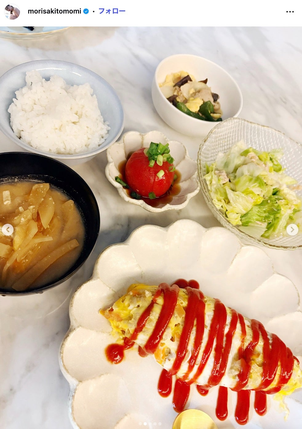 森咲智美Instagramより
