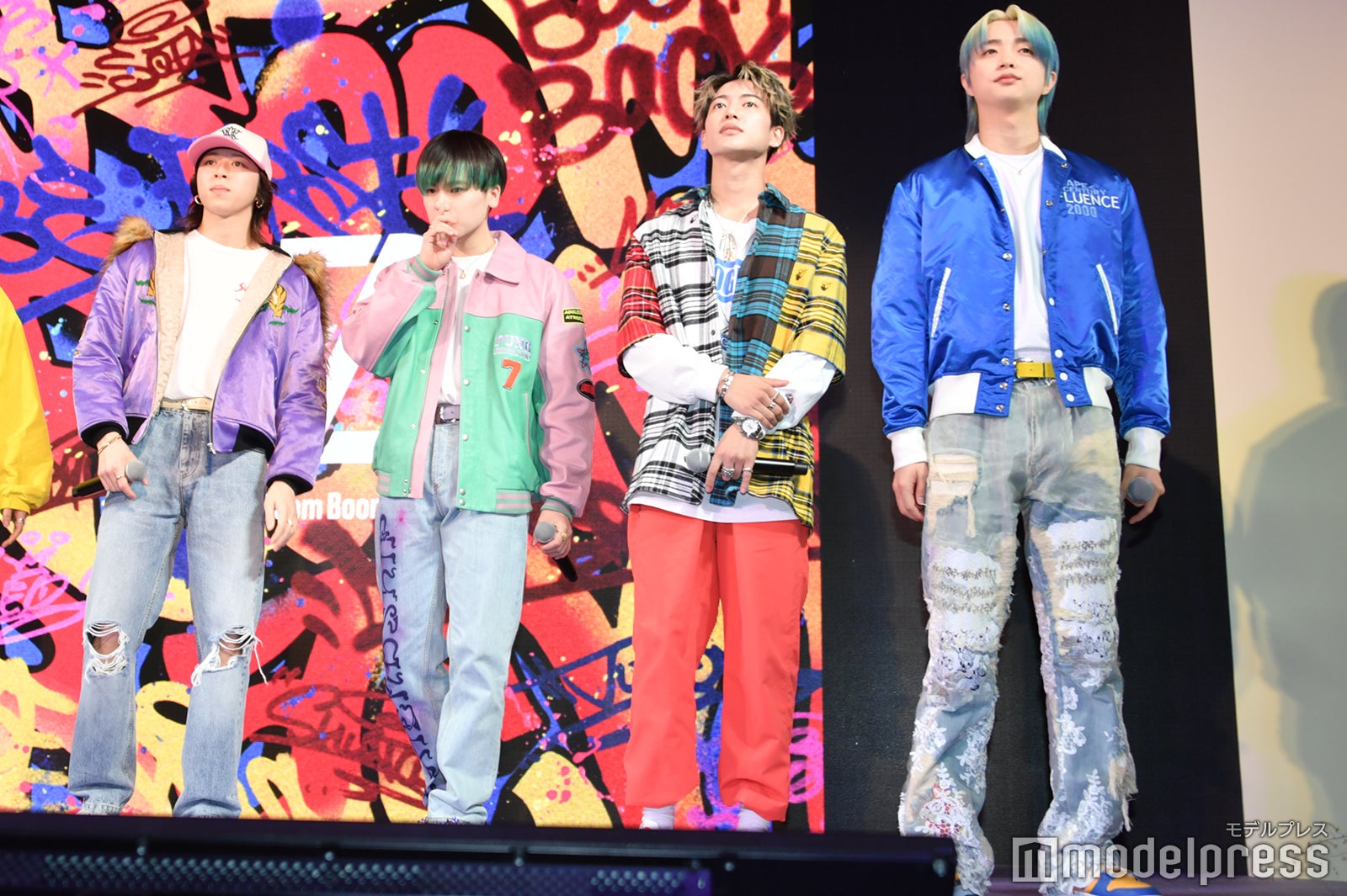 SOTA、MANATO、RYOKI、JUNON／BE:FIRST （C）モデルプレス